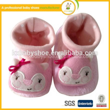 2015 sapatos de bebê cor-de-rosa, sapatos elegantes do bebê prewalker